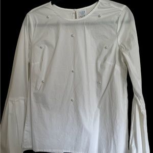 White Cotton Blouse